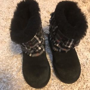 Tartan plaid ruffle uggs 12
